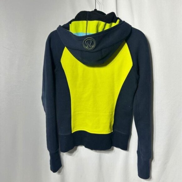 Lululemon scuba hoodie Colour block Size 6 Brand condition - Picture 7 of 10